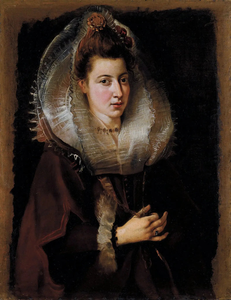 Retrato de una joven mujer - Peter Paul Rubens