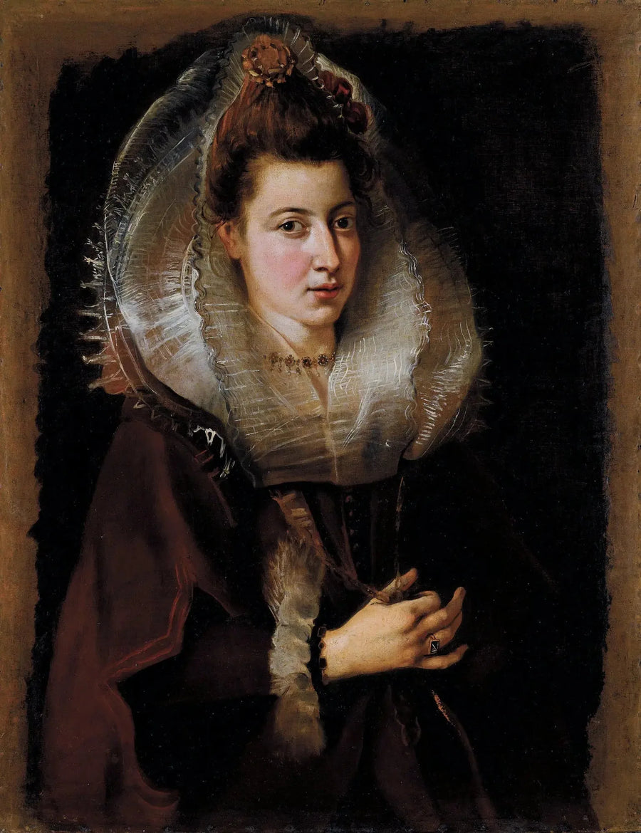 Retrato de una joven mujer - Peter Paul Rubens