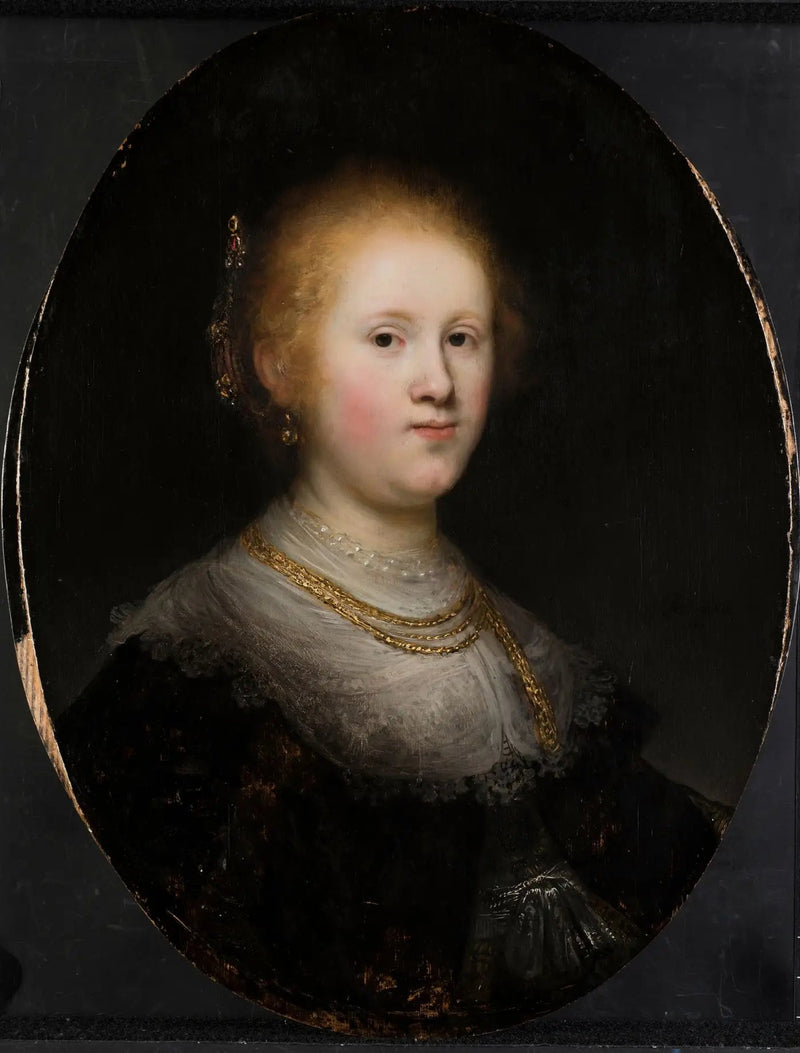 Retrato de una joven - Rembrandt