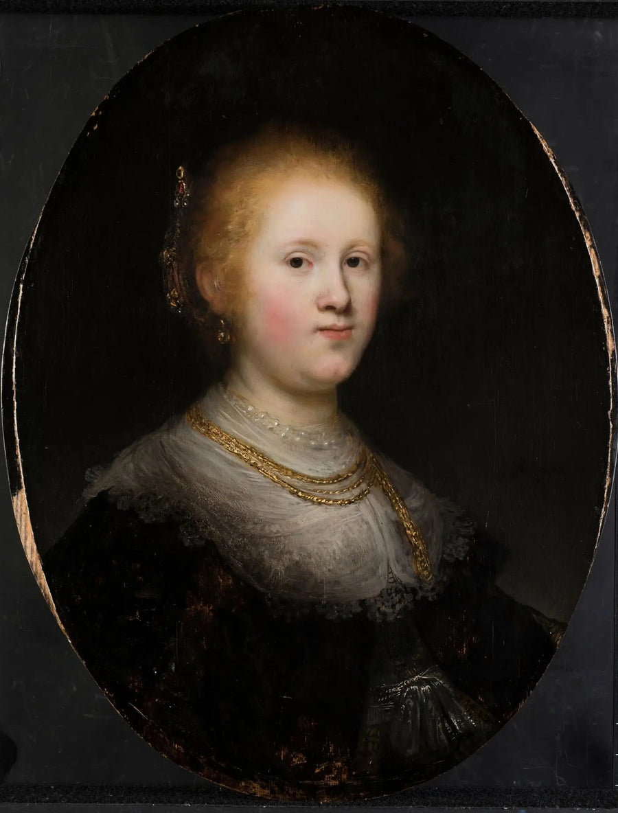 Retrato de una joven - Rembrandt