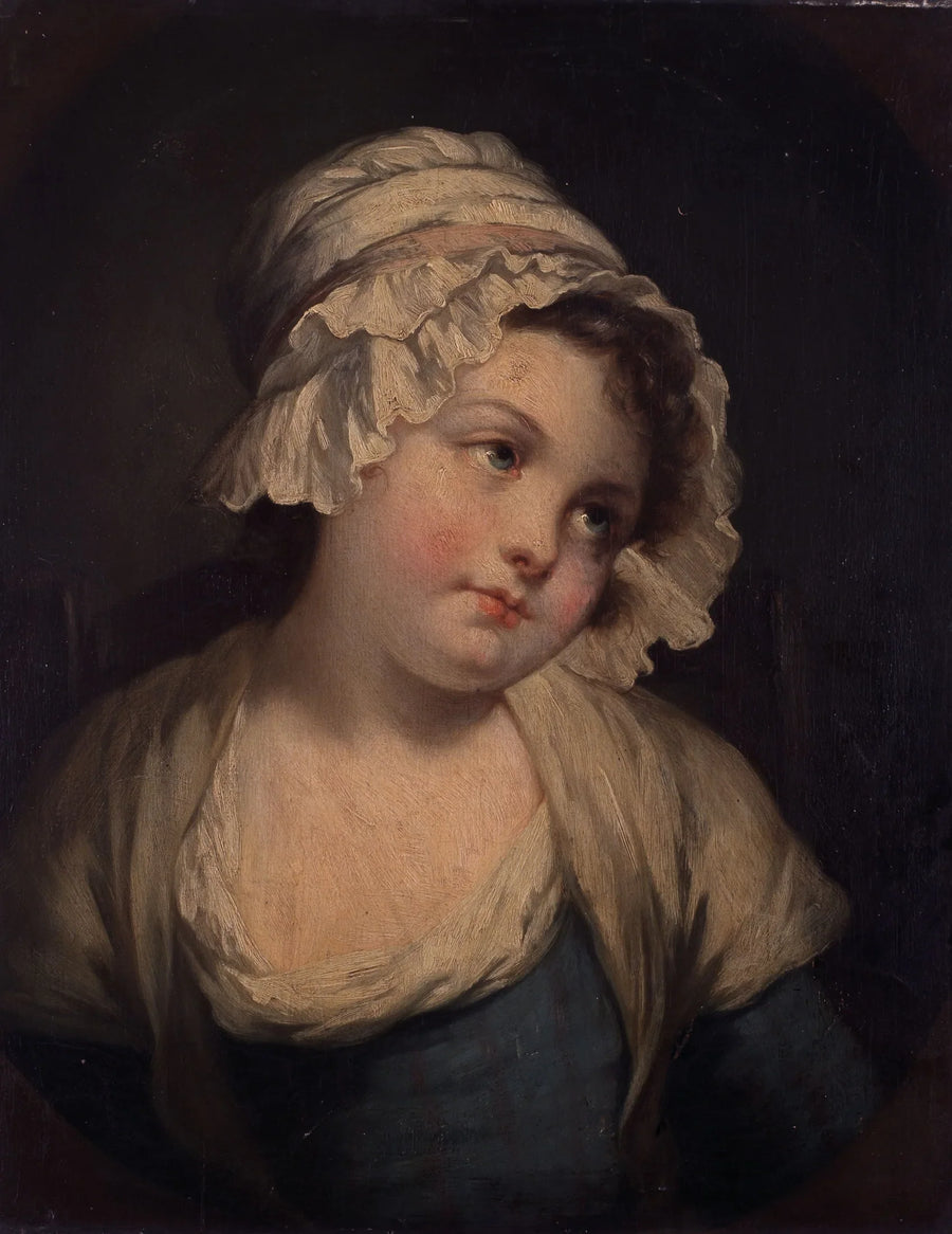 Retrato de una joven - Jean-Baptiste Greuze