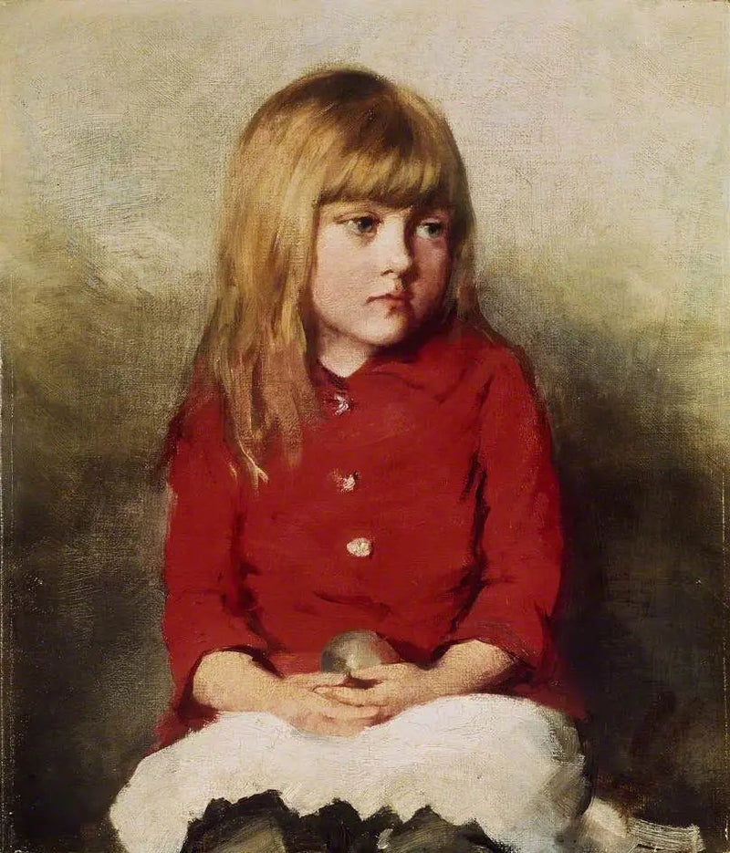 Retrato de una joven - John Everett Millais