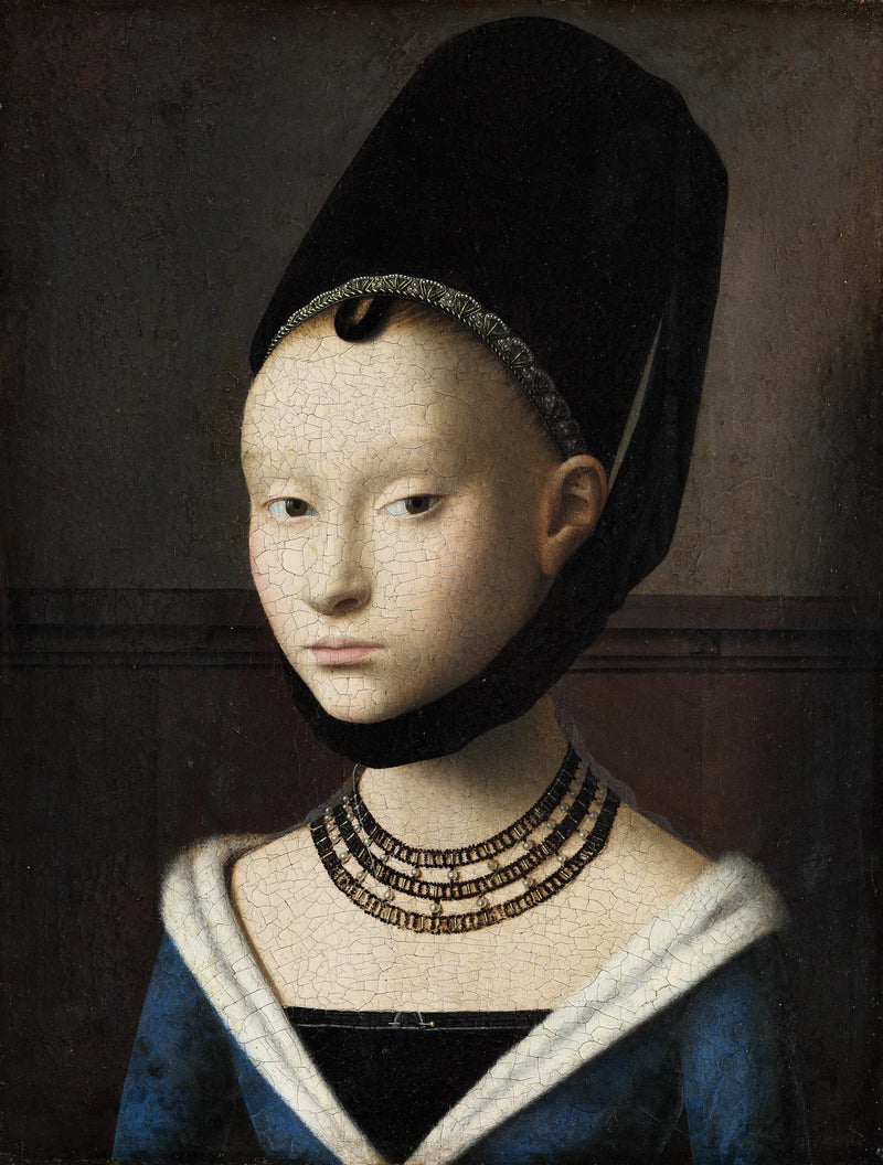 Retrato de una joven - Petrus Christus