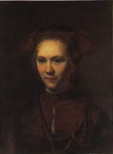 Retrato de una joven - Rembrandt