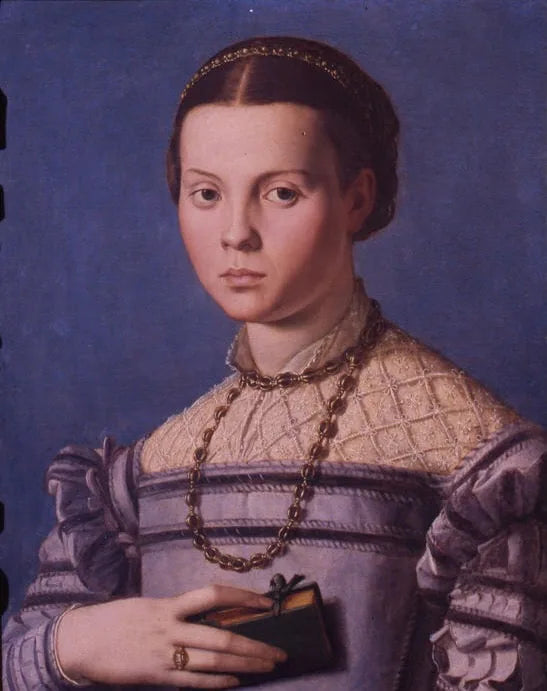 Retrato de una joven desconocida - Bronzino