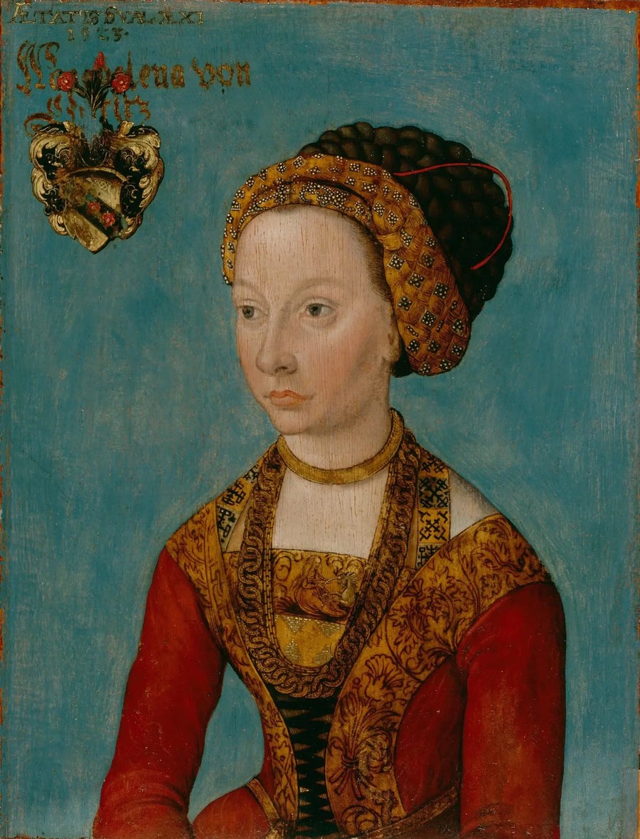 Retrato de una novia - Lucas Cranach el Viejo