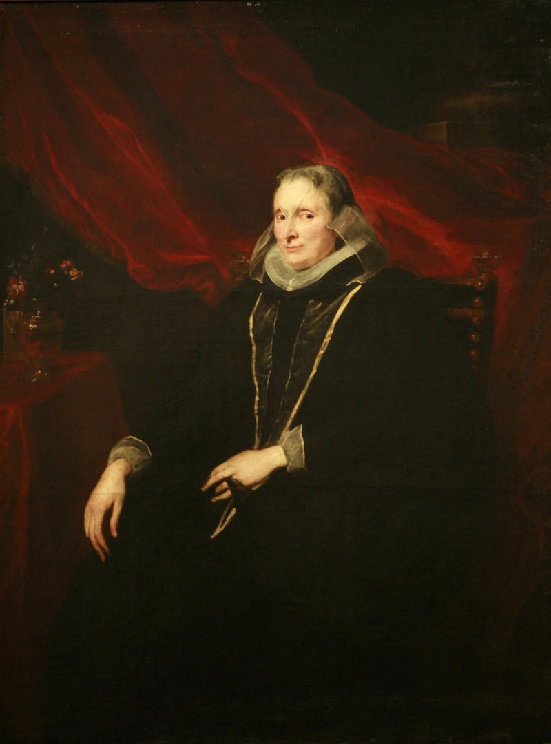 Retrato de una noble genovesa - Antoine van Dyck