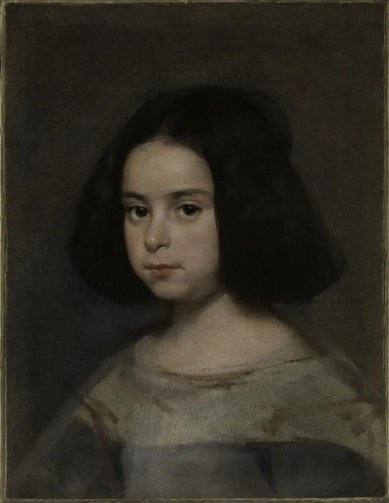 Retrato de una niña pequeña - Diego Velázquez
