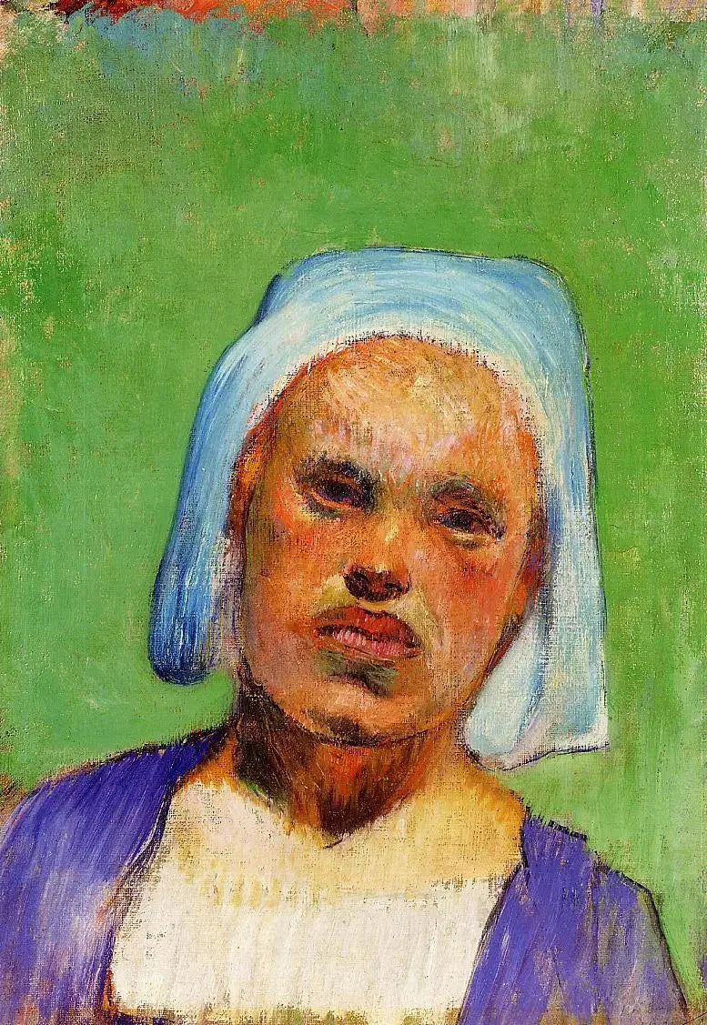 Retrato de una Pont-avennoise, quizás Marie Louarn - Paul Gauguin