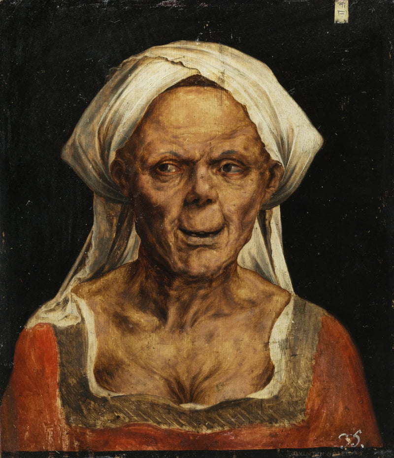 Retrato de una anciana - Quentin Metsys