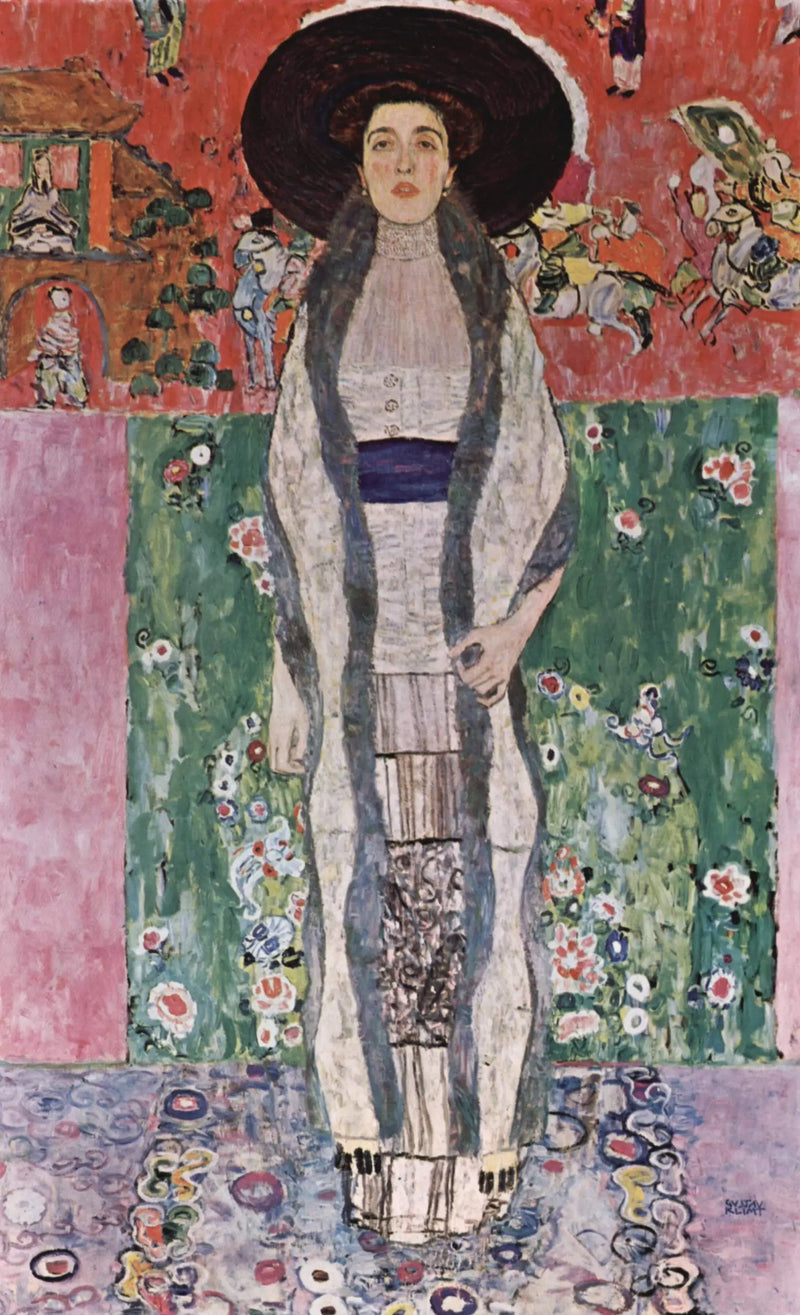 Retrato de Adèle Bloch-Bauer II - Gustav Klimt
