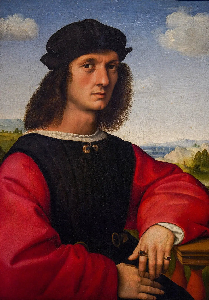 Retrato de Agnolo Doni - Rafael Sanzio