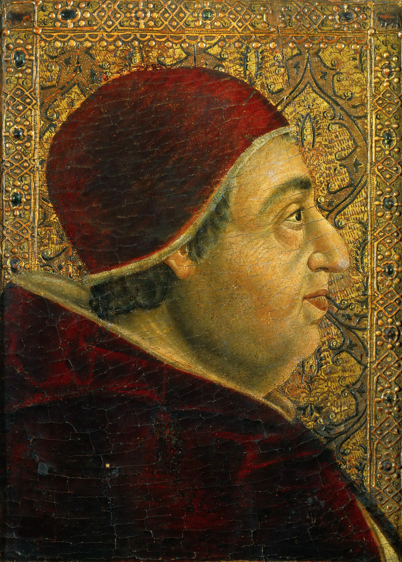 Retrato de Alejandro VI (Borgia, 1492-1503) - Pedro Berruguete