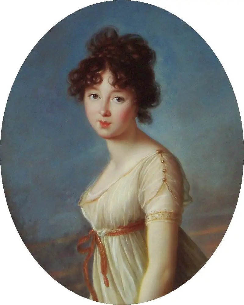Retrato de Aniela Czartoryska nacida Radziwiłł. - Élisabeth Vigée Le Brun