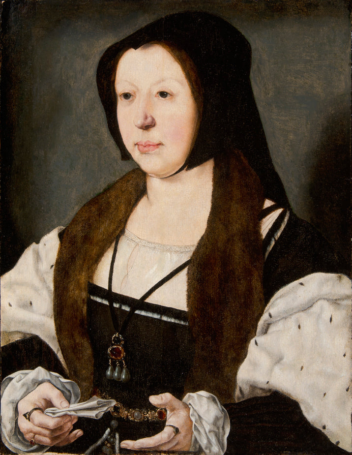 Retrato de Anna de Bergh, marquesa de Veere - Jan Gossaert