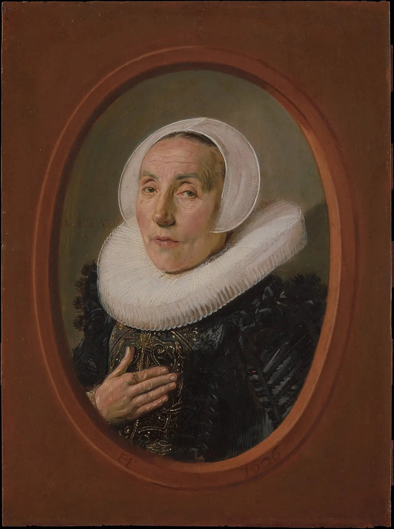 Retrato de Anna van der Aar (1576/77, hacia 1626) - Frans Hals