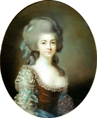 Retrato de Antoinette Saint-Huberty (1756-1812), actriz francesa. - Élisabeth Vigée Le Brun