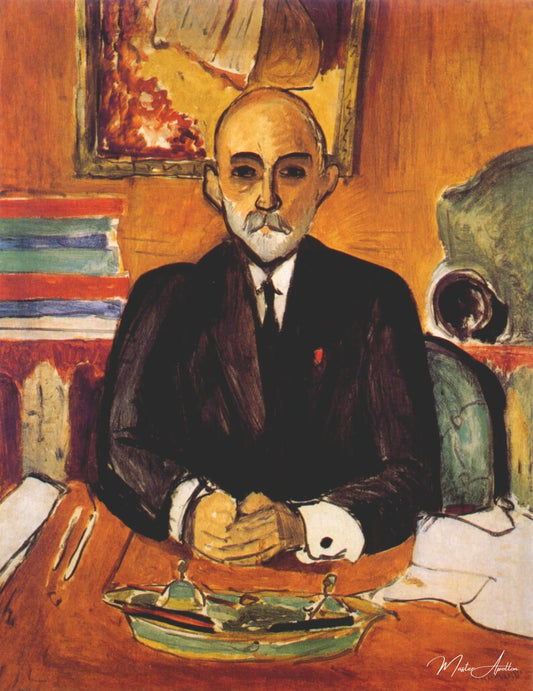 Portrait d'Auguste Pellerin I - Matisse - Reproductions de tableaux et peintures haut de gamme