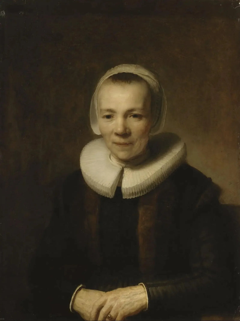 Retrato de Baertje Martens - Rembrandt
