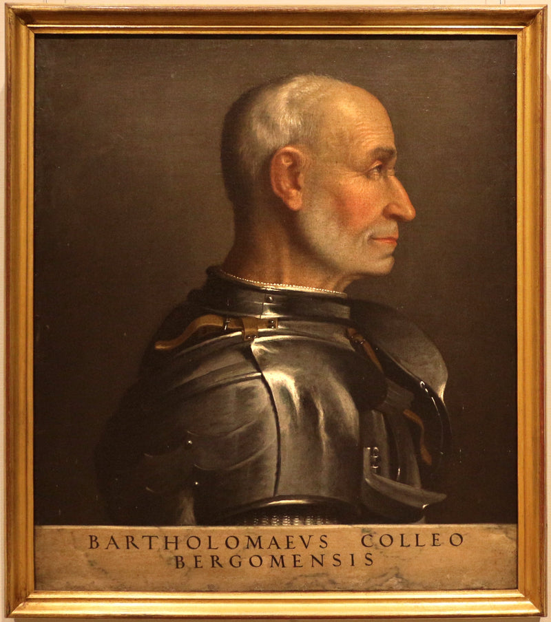retrato de Bartolomeo Colleoni - Giovanni Battista Moroni