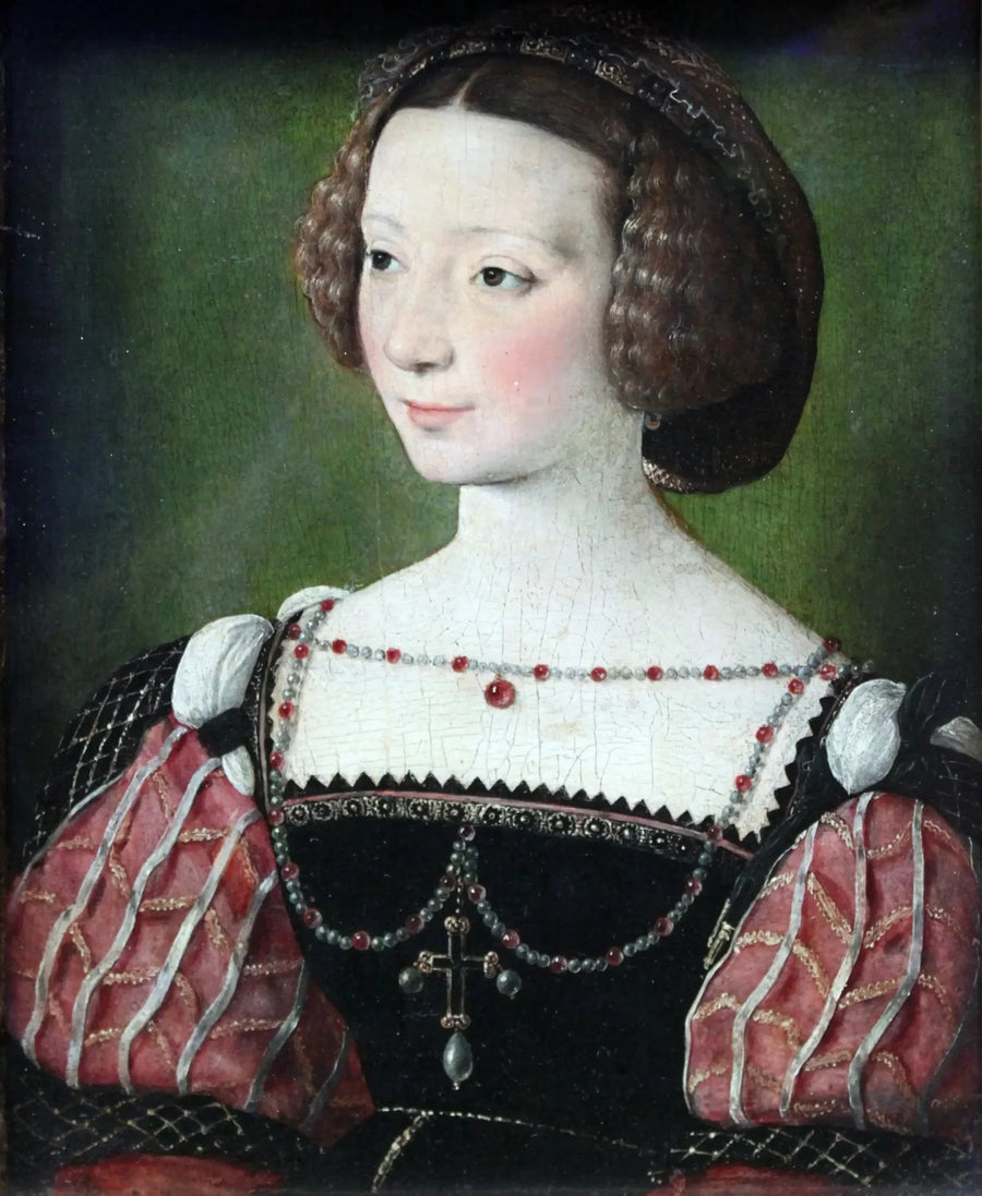 Retrato de Beatriz Pacheco, condesa de Montbel y Entremonts - Jean Clouet