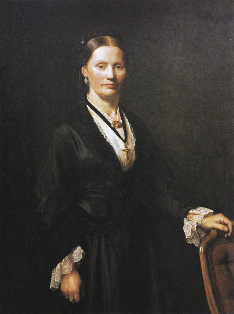 Retrato de Bertha Cecilie Krøyer - Peder Severin Krøyer