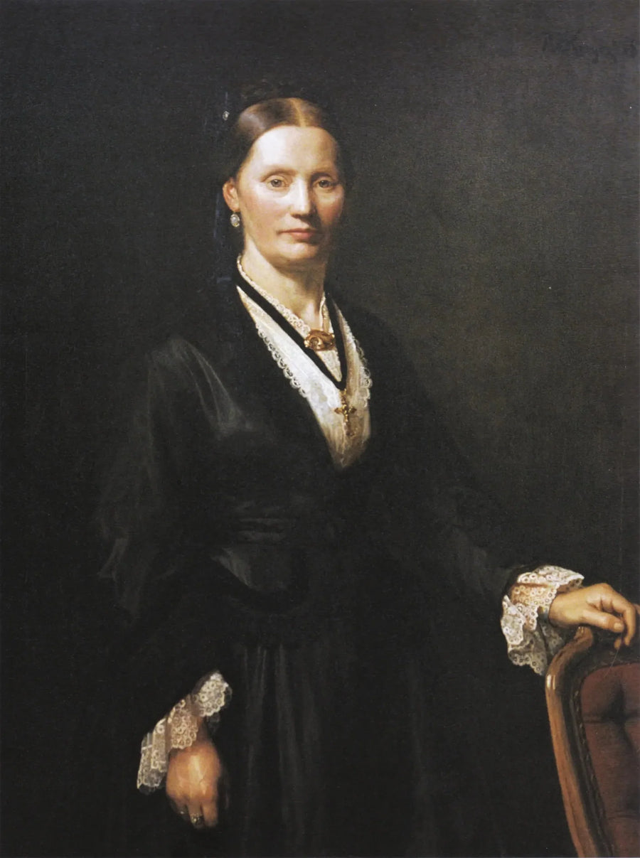 Retrato de Bertha Cecilie Krøyer - Peder Severin Krøyer