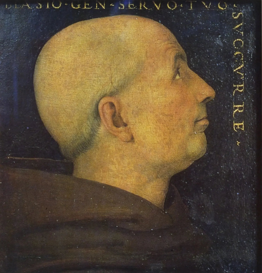 Retrato de Biagio Milanesi - Pietro Perugino