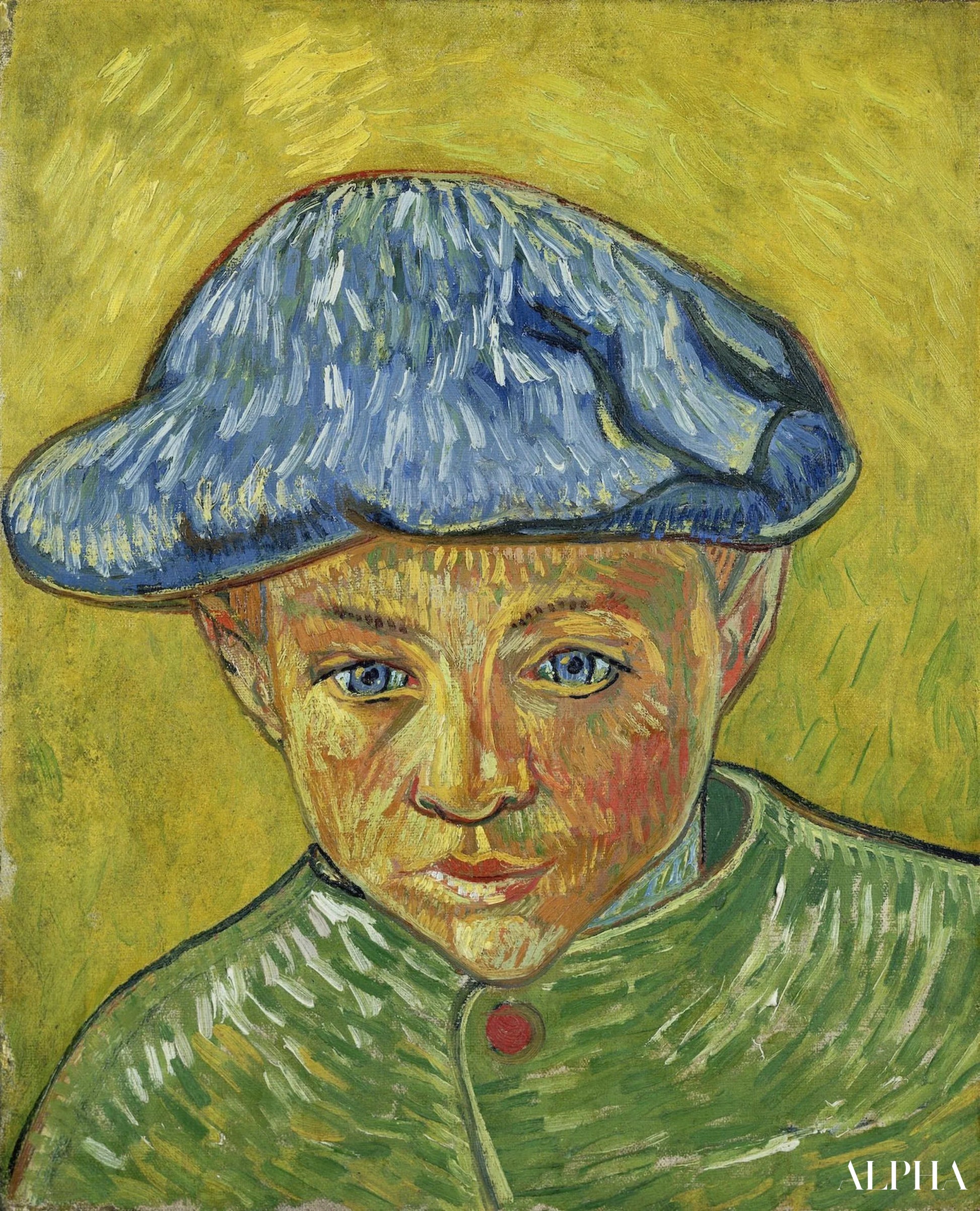 Portrait de Camille Roulin - Van Gogh - Reproductions de tableaux et peintures haut de gamme