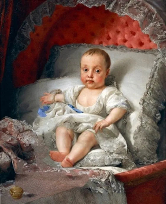 Retrato de Carlota Joaquina de España (1775-1830) - Anton Raphael Mengs