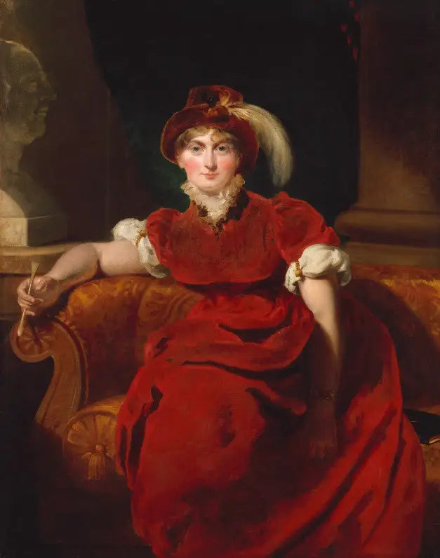 Retrato de Caroline de Brunswick - Thomas Lawrence