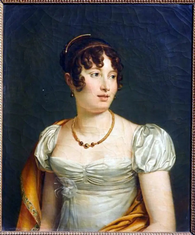 Retrato de Caroline Murat (1782-1839), reina de Nápoles - François Gérard