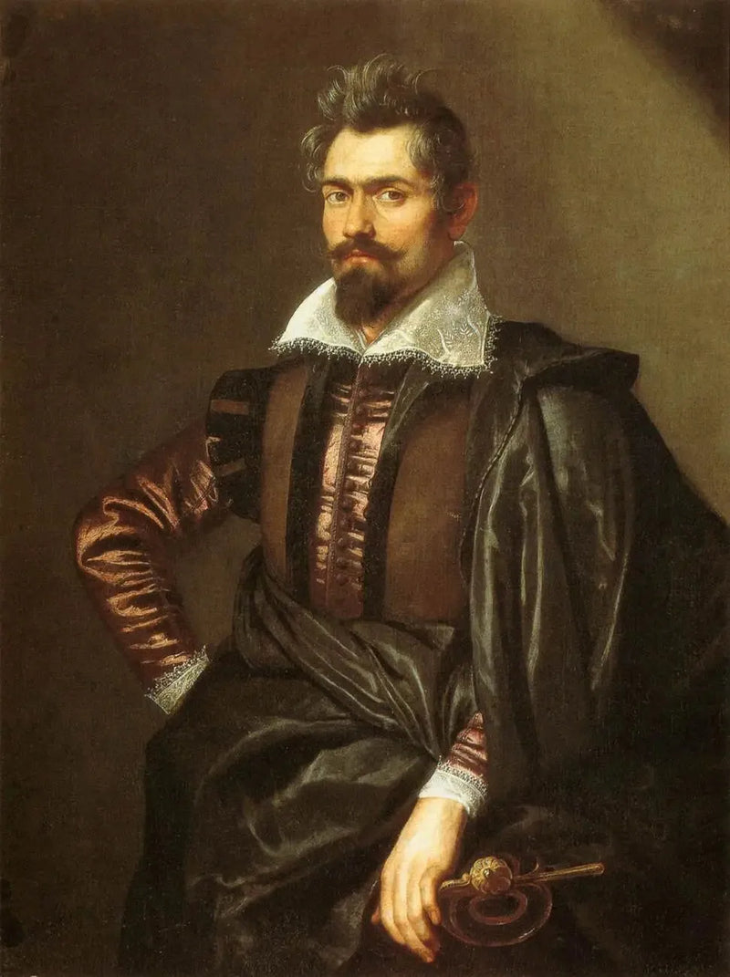 Retrato de Caspar Schoppe (1576-1649) - Peter Paul Rubens