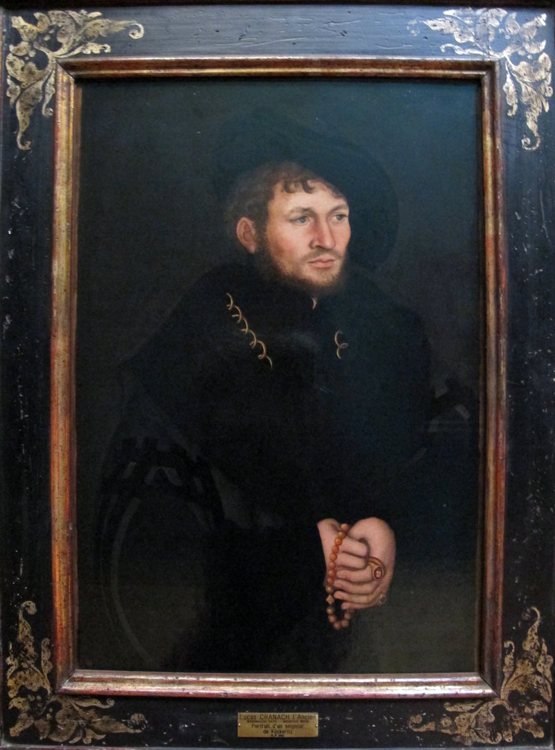 Retrato de Caspar von Köckeritz - Lucas Cranach el Viejo