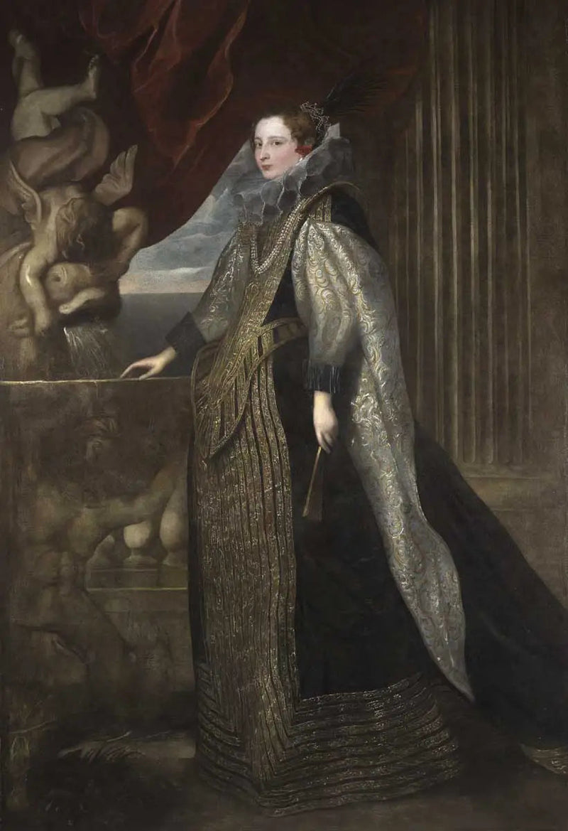 Retrato de Catarina Balbi Durazzo - Antoine van Dyck