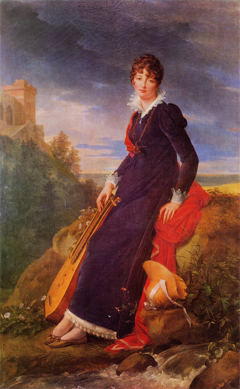 Retrato de Catherine Starzeńska - François Gérard