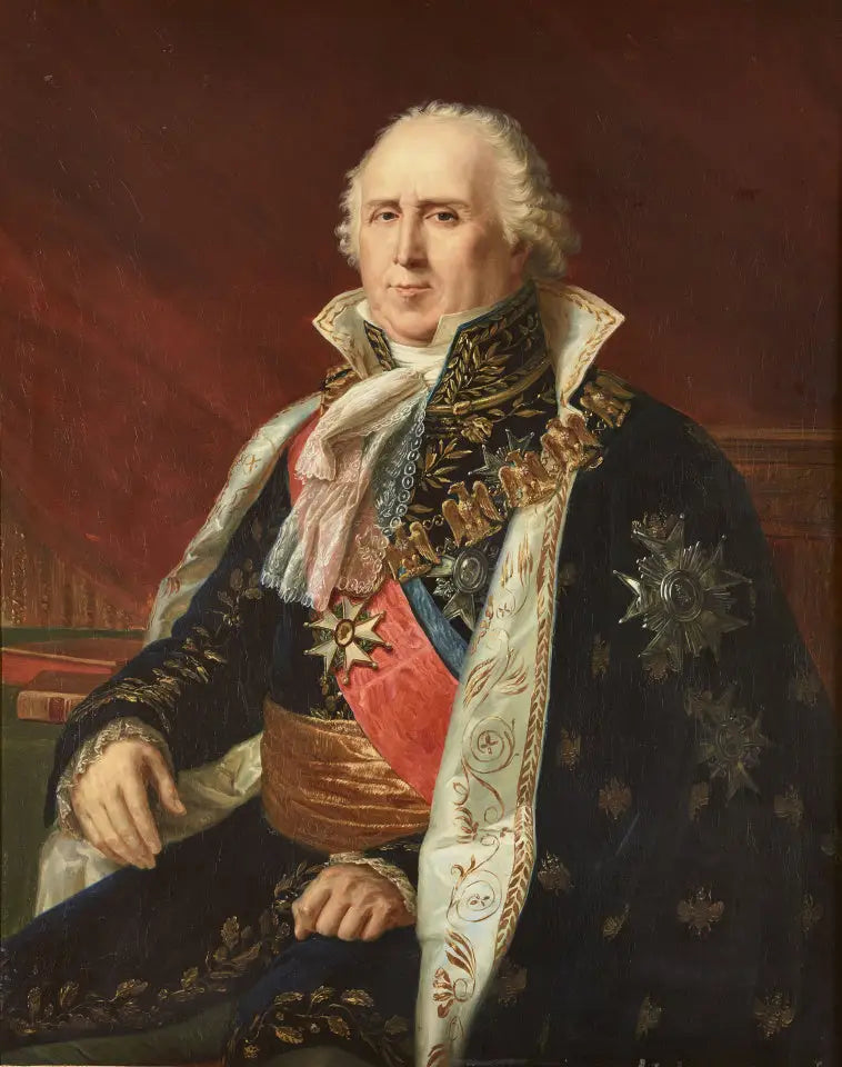 Retrato de Charles-François Lebrun, duque de Plaisance (1739-1824), archi-tesorero del Imperio - François Gérard