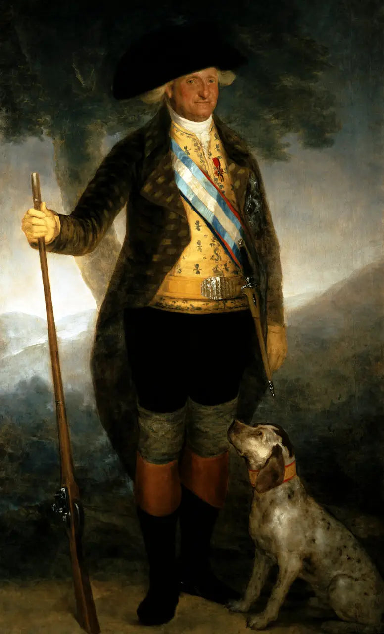 Retrato de Carlos IV, rey de España - Francisco de Goya