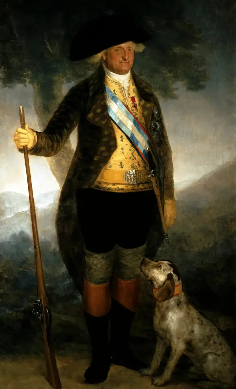 Retrato de Carlos IV, rey de España - Francisco de Goya