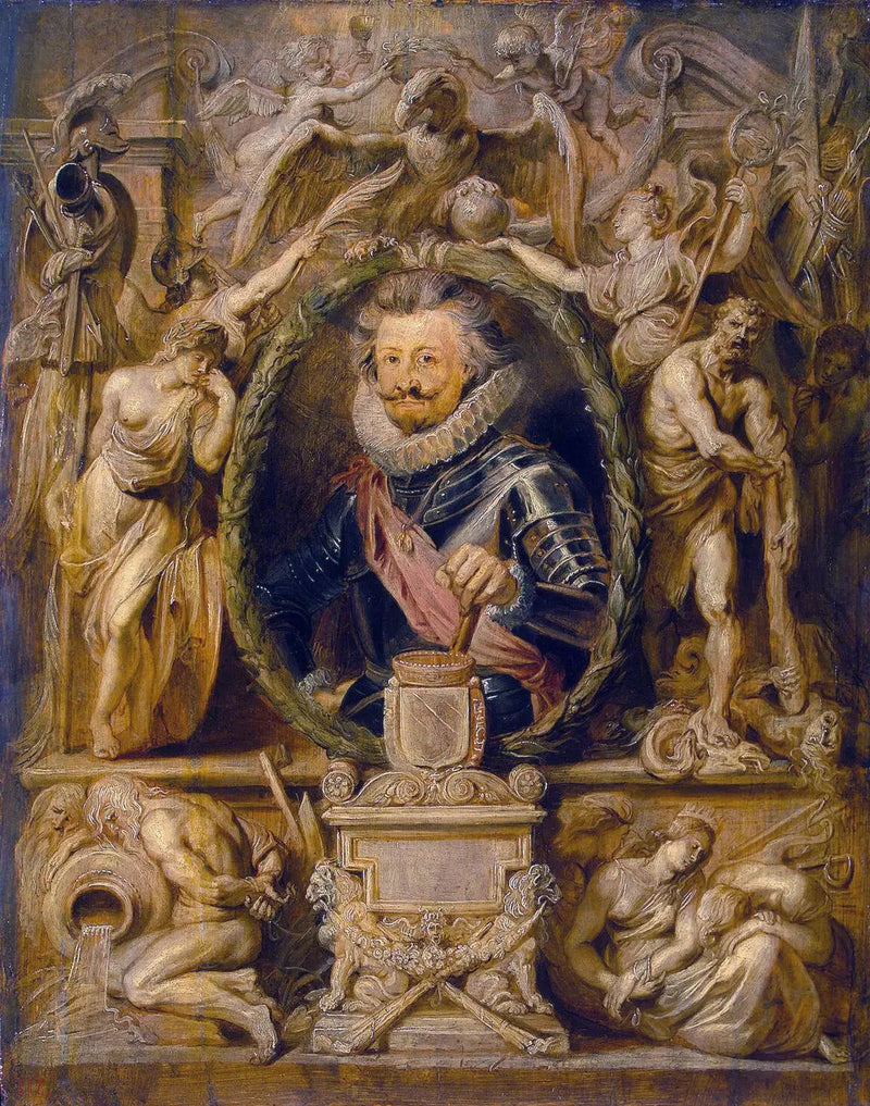 Retrato de Carlos de Longueval - Peter Paul Rubens
