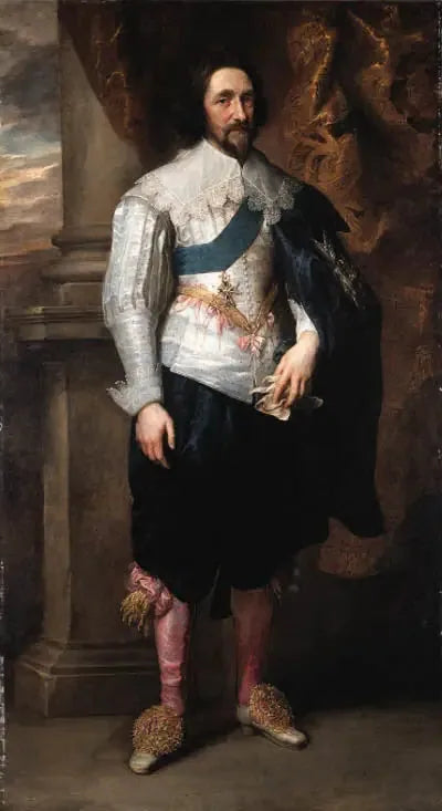 Retrato de Carlos, marqués de Vieuville - Antoine van Dyck