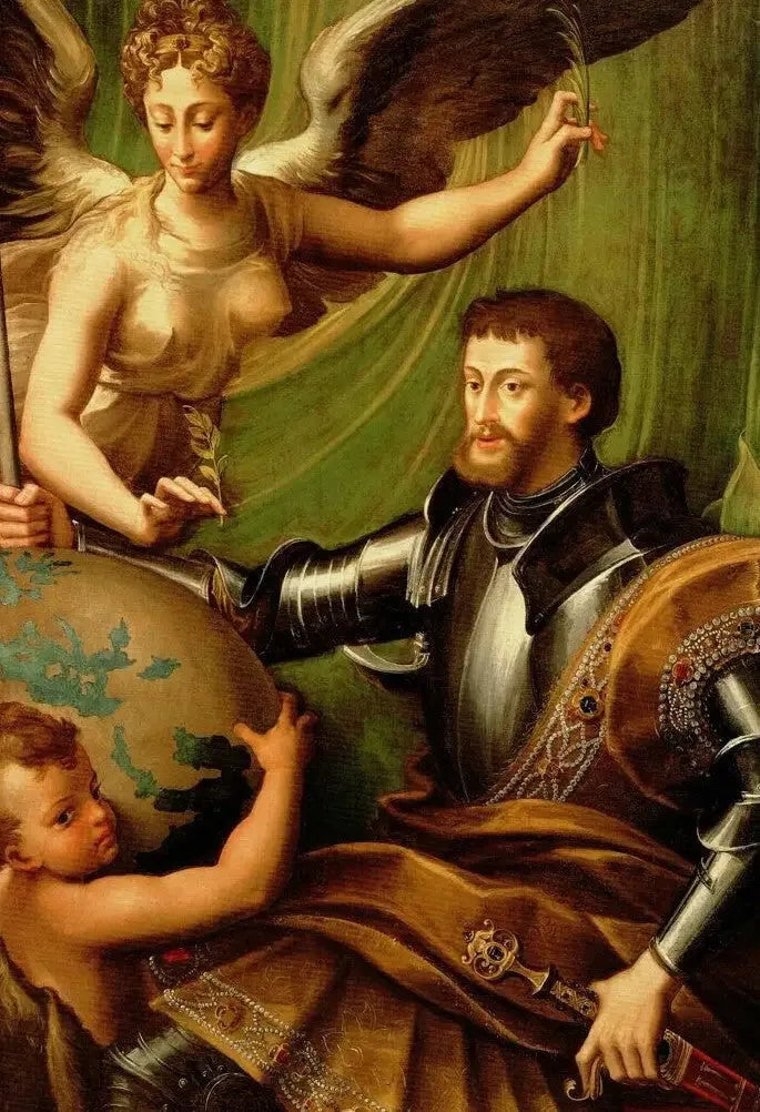 Retrato de Carlos V - Parmigianino