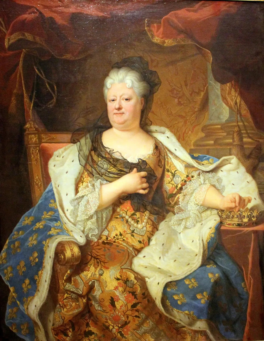 Retrato de Charlotte-Elisabeth de Baviera - Hyacinthe Rigaud