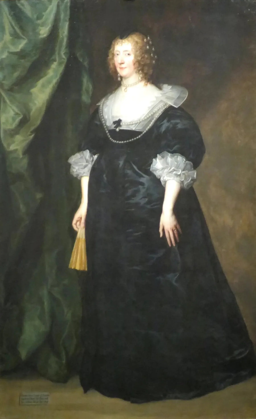 Retrato de Christiana Bruce, Lady Cavendish, condesa de Devonshire (fallecida en 1675) - Antoine van Dyck