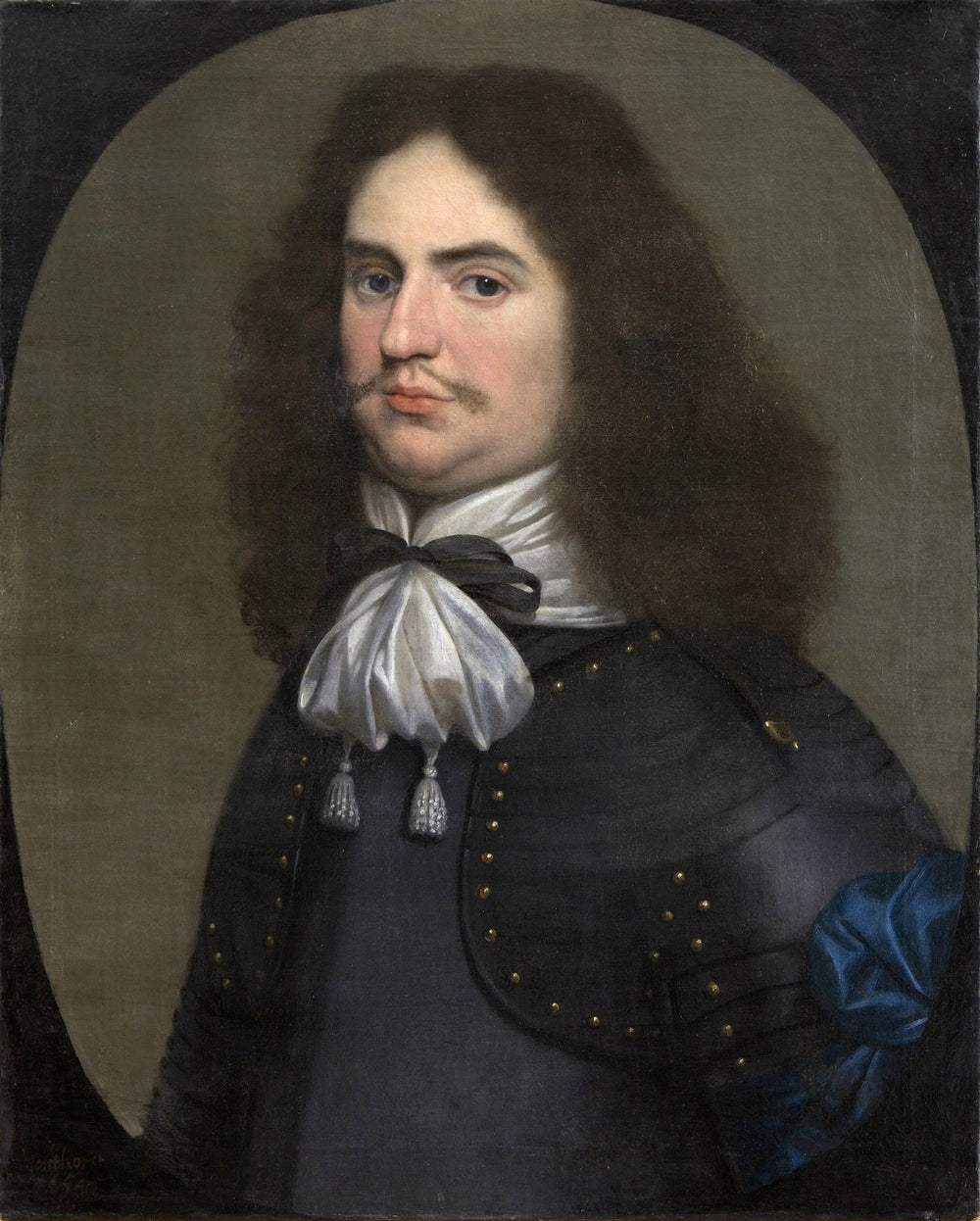 Portrait de Christoph Delphicus zu Dohna (1628-1688). - Gerrit van Honthorst image 1 copie peinte à la main à l’huile