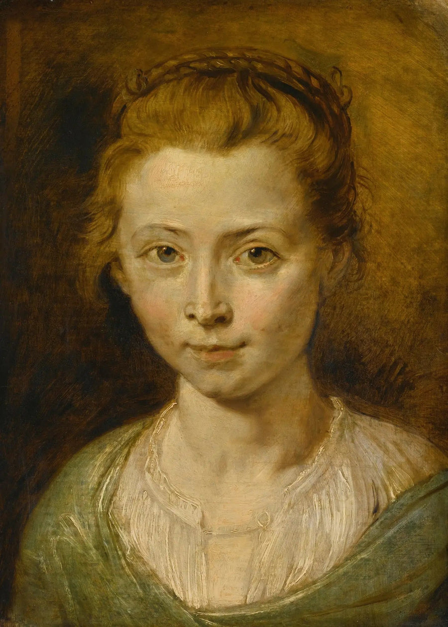 Retrato de Clara Serena Rubens, la hija del artista - Peter Paul Rubens