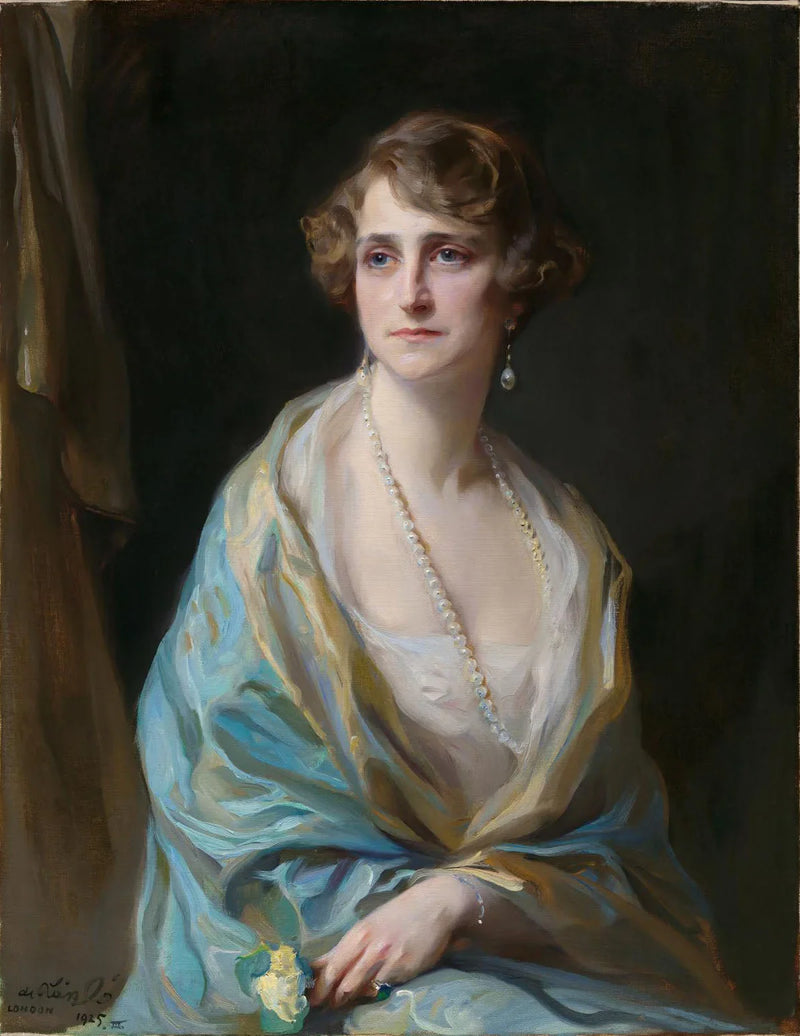 Retrato de Clarice de Rothschild - Philip de Laszlo