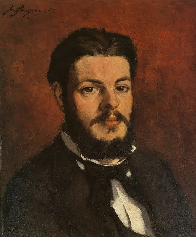 Retrato de Claude-Antoine-Charles Favre - Paul Gauguin