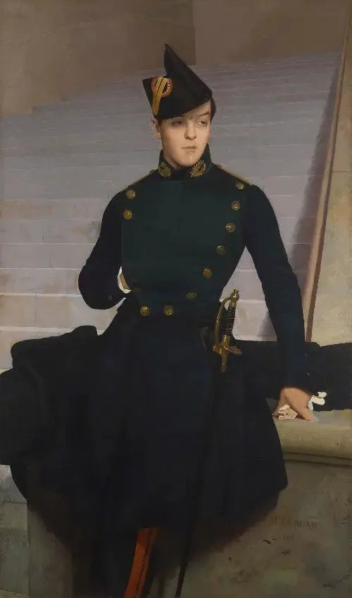 Retrato de Claude-Armand Gérôme, hermano del artista - Jean-Léon Gérôme