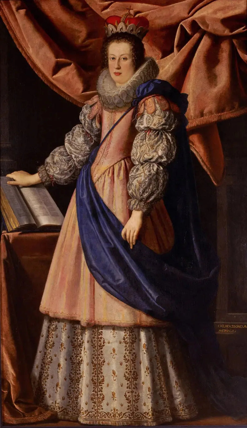 Retrato de Claudia de' Médici - Lorenzo Lippi